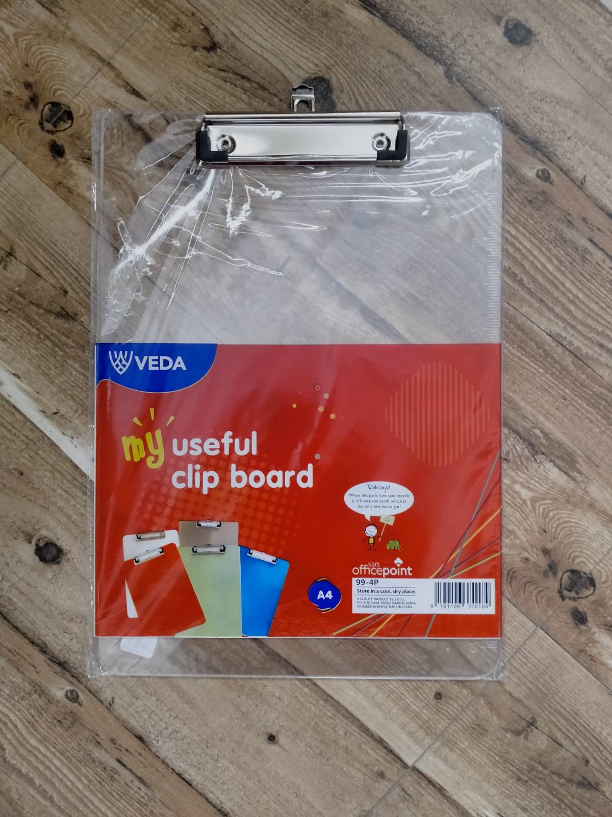  CLEAR CLIP BOARD 